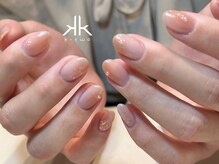ケーツーネイル(k-two nail)/1月monthly/ニュアンス(みな)
