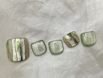 ラウレアネイル(Laule’a Nail)/フット【親指アート】+ アート