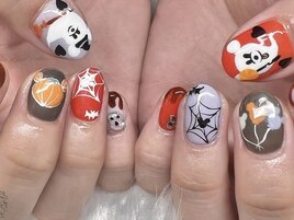 ハロウィンネイル