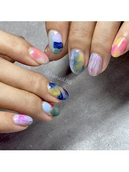 Mネイル 伏見店/haruka nail × イメージネイル