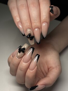 エクアネイルズ(Akuwa nails)/スカルプ◆150分アートやり放題