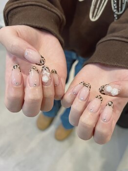 プリア(pllia)/豹柄フレンチ