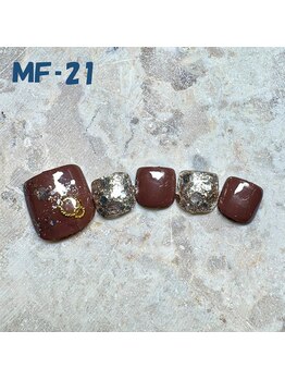 はあとねいる 町田店/Design No.MF-21 フットネイル
