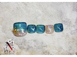 フット☆海アート