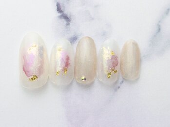 池袋ネイルサロン イイネイル(Ee-Nail)/偏光カラー水彩ネイル初回￥6980