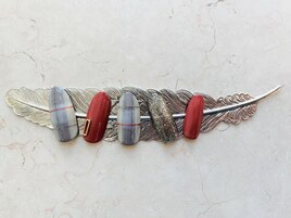 冬のチェックアート