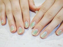 ラルネイル 大宮(Lull. nail)/＊カーキ＊ニュアンス＊