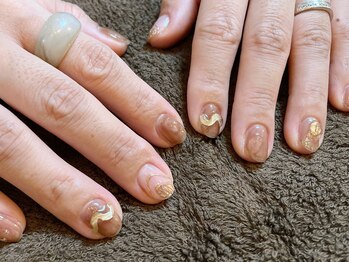 エスネイル(Snail)/秋ネイル