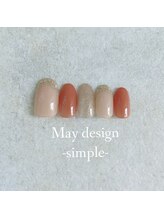 エトワールネイル 高崎筑縄町店(Etoile nail)/24年5月シンプルハンド定額