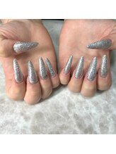 アール(R)/ハンド長さだしワンカラー