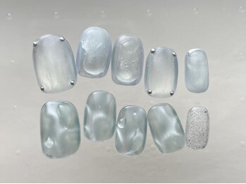 キリネ(kirin.)の写真/《実力派ネイリストが独立*》ワンカラーからトレンドを先駆けたハイセンスなdesignまで*差がつく指先へ