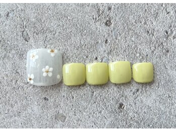 【シンプル◎フットネイル】