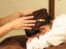 全メニュー頭から足先までほぐすので全身スッキリ！