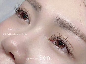 eye design Sen.【千/セン】まつげパーマ・LEDマツエク・眉毛【3月1日OPEN(予定)】/まつげパーマ×LEDマツエク