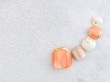 マニネイル 高の原店(mani nail)/フットアート♪