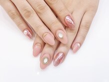 ネイルコレクション ベビーピンク(Baby Pink)/ジェル付け放題¥10990～★ミラー