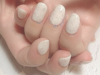 フレイムス アイラッシュ アンド ネイル(FRAMES)/ワンカラーサンドネイル