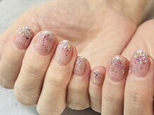 エヌドットプラスネイル(N.plus NaiL)/ラメグラデーション
