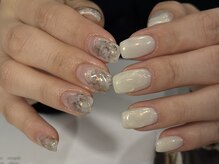 アイネイルズ 心斎橋店(I-nails)/【Miyuu】アシメネイル