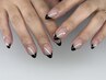 ＜HAND＞フレンチネイル（クリアベース）