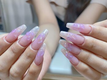 ヴィーナスネイル(Venus Nail)/長さ出しチーク氷ストンー