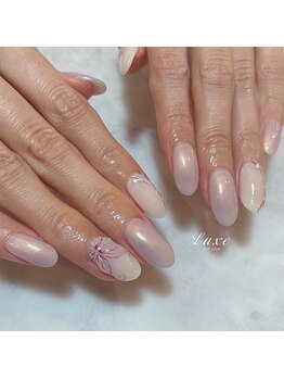ネイルサロンリュクス (nailsalon Luxe)/紫陽花ネイル