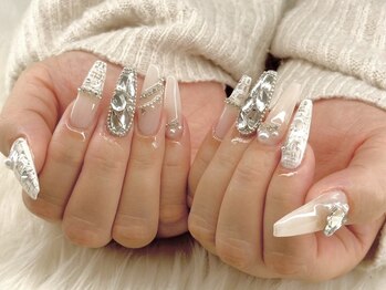 フラット(FLAT)/ツイードネイル