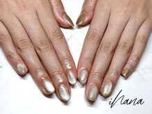 イハナ(ihana)/サテンマグネット＊ゴールド