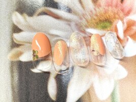 フラワーニュアンスネイル