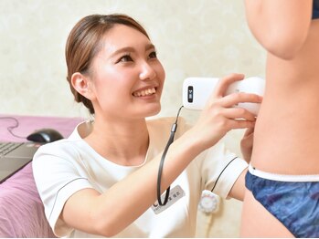 プラチナアース つくば店(Platinum earth)の写真/【サロン人気NO.1!!年齢を重ねて痩せにくくなった方にオススメ】最新痩身マシンで頑固な悩み、引き締めに★