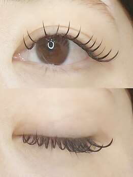 アンジェリーク ネイルアンドアイ 前橋元総社町店(Angelique Nail & Eye)の写真/【束感◎大人気フラットラッシュ】ボリュームある目元で目力UP☆1人1人の目に合ったデザインをご提案◎