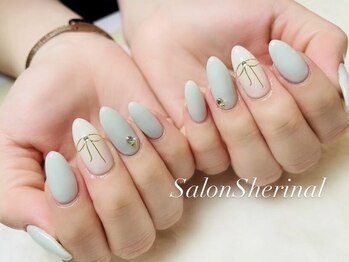 シェリナル 平岸店(Sherinal)の写真/お仕事などの事情で爪を伸ばせない方に☆シンプルな中にもトレンドを取り入れたショートデザインが豊富♪