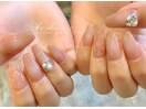 cheek×キルティングネイル