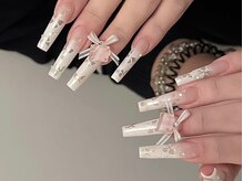 ベストネイル 渋谷109前店(Best Nail)/リボンロング持ち込み