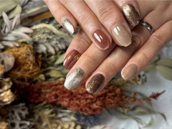 ブラウンワンカラーでおしゃれに