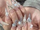  &nbsp;&nbsp;&nbsp;透明ネイル
