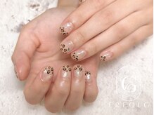 エアフォルクギンザ 横浜店(ERFOLG GINZA)/レオパードネイル