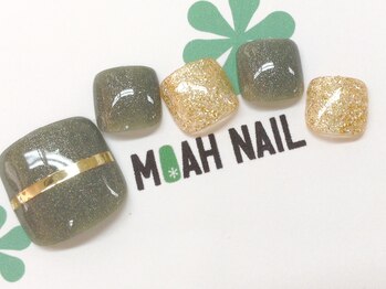 モアネイル 笹塚店(MOAH NAIL)/フットジェルいつでも 5500円～