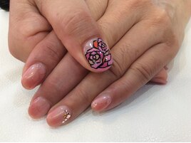 バラ ネイル