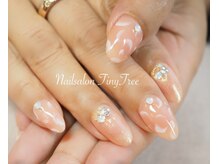 タイニーツリー(Tiny Tree)/コーラルピンクネイル♪