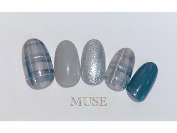 ミューズ MUSE 四街道大日店/チェック/ブルーグリーン
