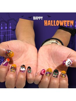 アヤネイルズ アンド アイラッシュ(AYA NAILZ.＆Eyelash)/Happy Halloween!!