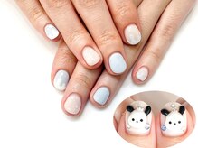 ネイルコレクション ベビーピンク(Baby Pink)/ジェル放題★キャラ♪ポチャッコ