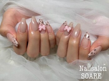 ネイルサロンソアレ(SOARE)/レオパード【町田/長さだし】