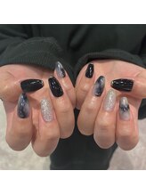 ビューティマーケット アングゥ(BEAUTY MARKET ungu)/ブラック×シルバー