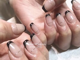 黒フレンチ