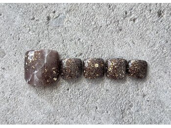 ユヅメ 目黒店(YUZUME)/【ブラウンラメデザイン♪】