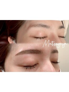 アイブロウメニューがあるサロン