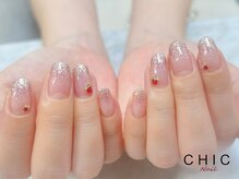 シックネイル(CHIC nail)/ラメ&ストーン