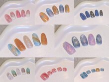 ディーエル ビューティー 武蔵小杉店(DL BEAUTY)の雰囲気(夏ネイル・フットが注目♪パラジェル フィルイン マグネット♪)